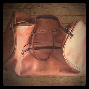 Hartmann Leather Duffel Bag